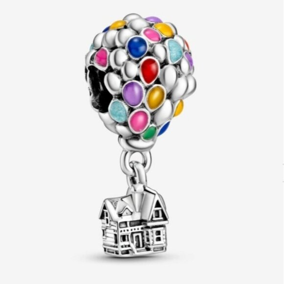 Authentic Pandora Disney Pixar Up House & Balloons Charm